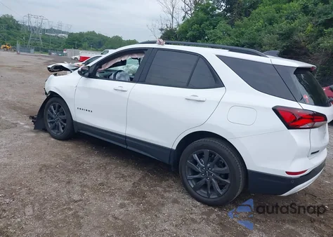 2024 Chevrolet Equinox Fwd Rs из США, поврежденный, VIN 3GNAXMEG0RS221656